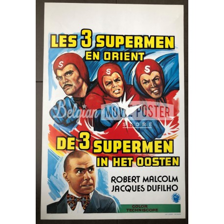 THREE FANTASTIC SUPERMEN IN THE ORIENT