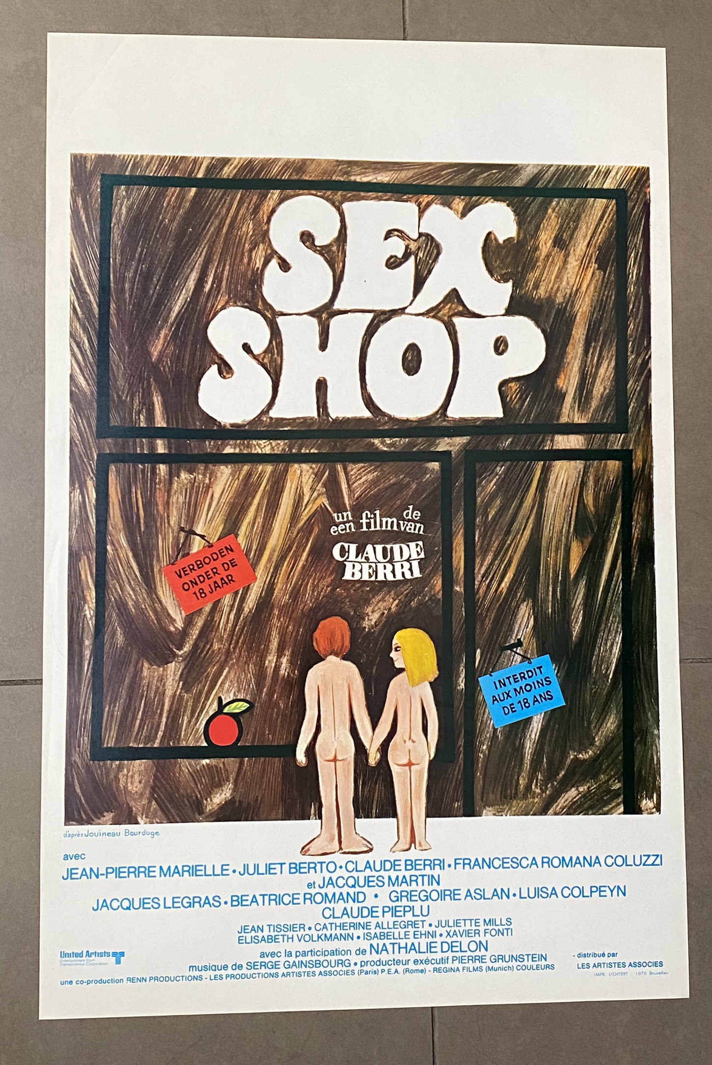 SEX-SHOP - Belgian Movie Poster Store