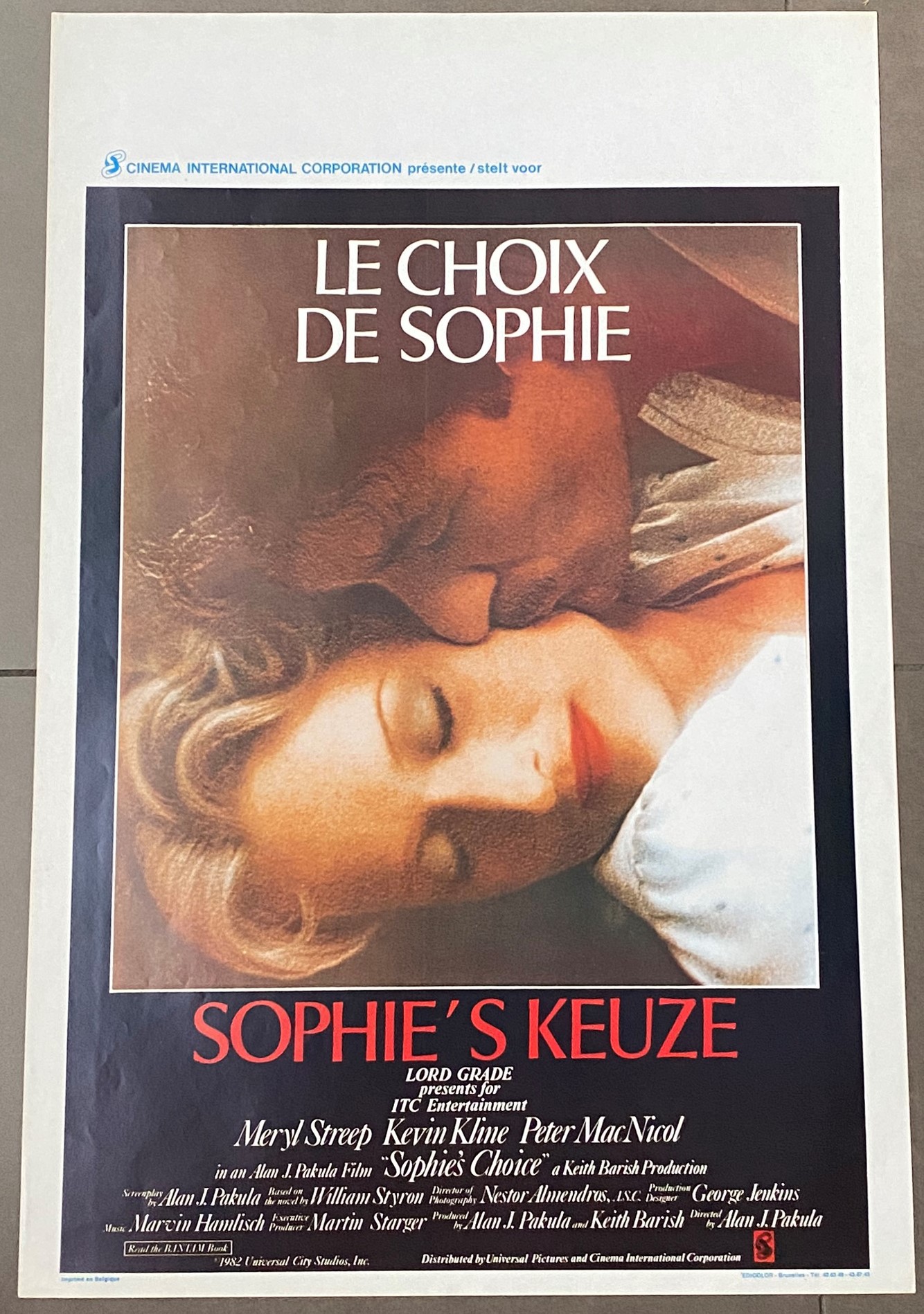 Sophie's choice.Le choix de Sophie.Alan J.Pakula.1982 