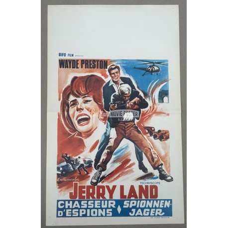JERRY LAND - MAN ON THE SPYING TRAPEZE