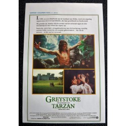GREYSTOKE : THE LEGEND OF TARZAN , LORD OF THE APES