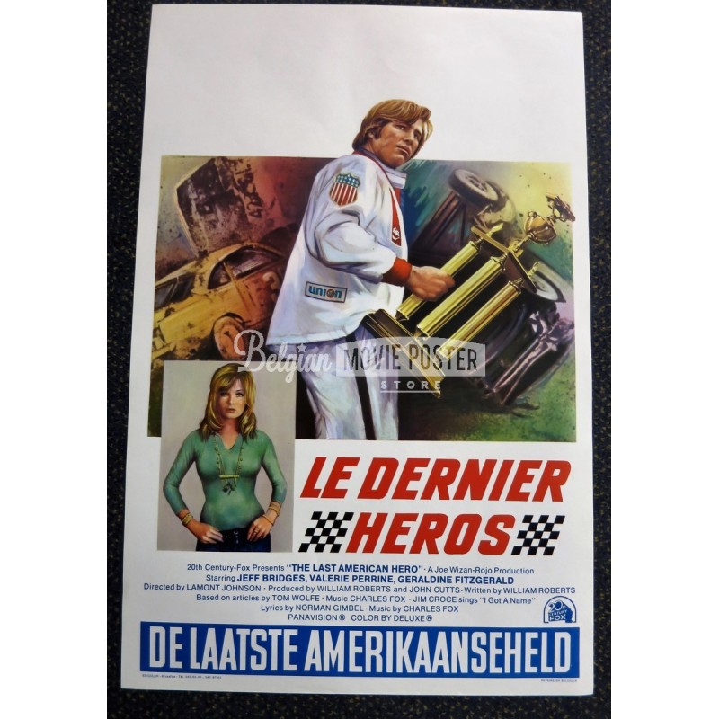 Last American Hero Belgian Movie Poster Store