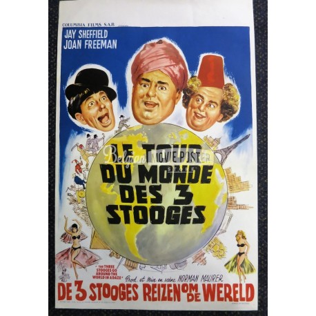 THREE STOOGES GO AROUND THE WORLD IN A DAZE