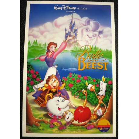 BEAUTY AND THE BEAST - Belgian Movie Poster Store