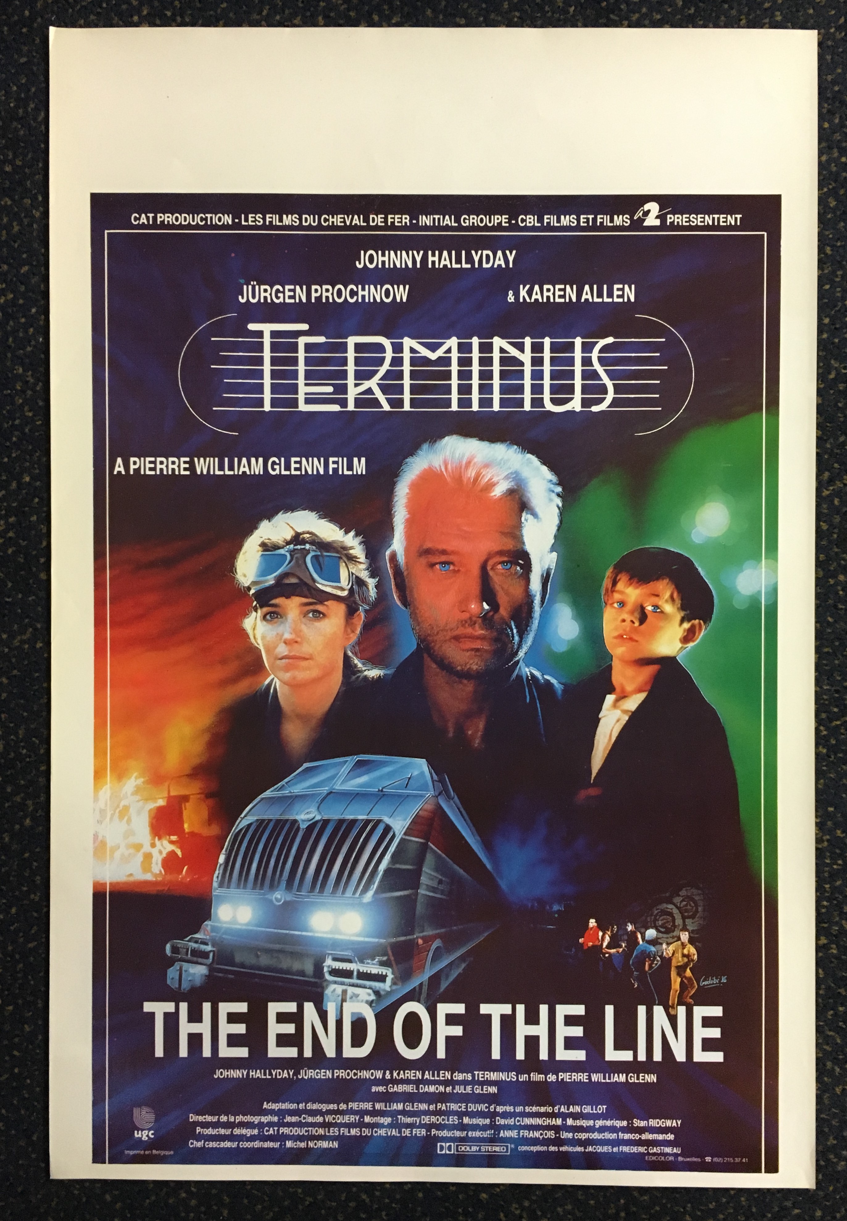 End Of The Line Terminus Belgian Movie Poster Store