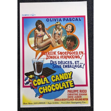 COLA, CANDY, CHOCOLATE
