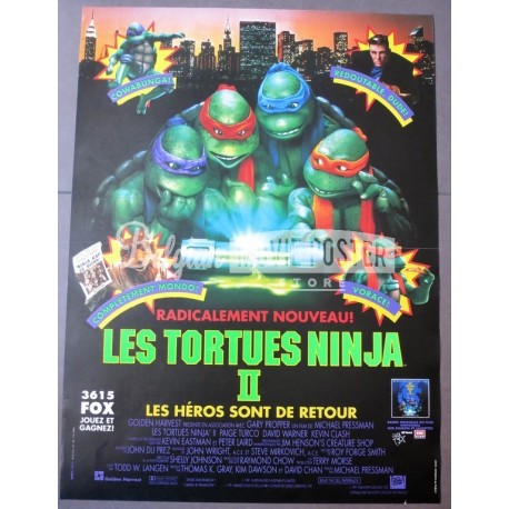 TEENAGE MUTANT NINJA TURTLES II : SECRET OF THE OOZE