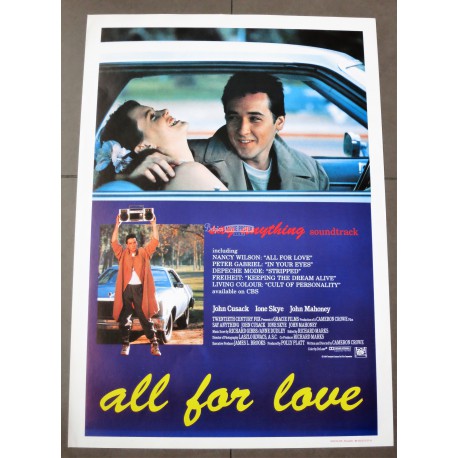 SAY ANYTHING ( ALL FOR LOVE )